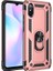 - Xiaomi Redmi 9A - Kılıf Yüzüklü Zırh Tank Vega Kapak - Rose Gold - T15547 1