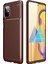 Samsung Galaxy M51 Kılıf M515 Esnek Tpu Silikon Kahverengi 1