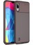 Samsung Galaxy M10 Kılıf M105 Esnek Tpu Silikon Kahverengi 1