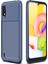Samsung Galaxy A01 Kılıf A015F Esnek Tpu Silikon Lacivert 1