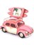 Özel Tasarım Volkswagen Beetle Classic Pembe Renkli Vosvos Handmade 1
