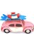 Özel Tasarım Volkswagen Beetle Classic Pembe Renkli Vosvos Handmade 3