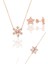 Gümüş Rose Kartanesi Modeli Üçlü Set 1
