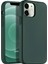 Apple iPhone 12 (6.1'') Soft Touch Liquid Silikon Kılıf Koyu Yeşil 1