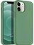 Apple iPhone 12 Mini (5.4'') Soft Touch Liquid Silikon Kılıf Açık Yeşil 1