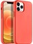Apple iPhone 12 Pro (6.1'') Soft Touch Liquid Silikon Kılıf Mercan 1