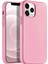 Apple iPhone 12 Pro (6.1'') Soft Touch Liquid Silikon Kılıf Pembe 1