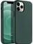 Apple iPhone 12 Pro Max (6.7'') Soft Touch Liquid Silikon Kılıf Koyu Yeşil 1