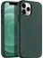 Apple iPhone 12 Pro 6.1" Soft Touch Altı Kapalı Liquid Silikon Lansman Kılıf Koyu Yeşil 1