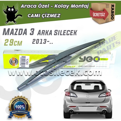 Yeo Mazda 3 Hb Arka Silecek 2013-.. Wiperear