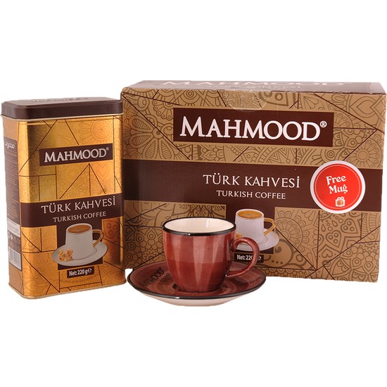 Mahmood Coffee Türk Kahvesi + Fincan 220 gr Fiyatı