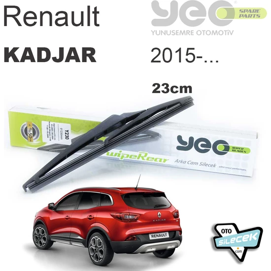 Renault Kadjar Arka Silecek 2015-..