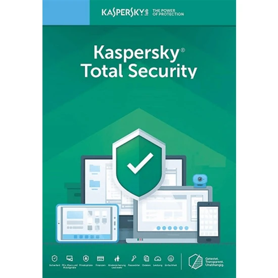 Kaspersky Total Security 2023 - 1 Cihaz 1 Yıl Dijital Abonelik