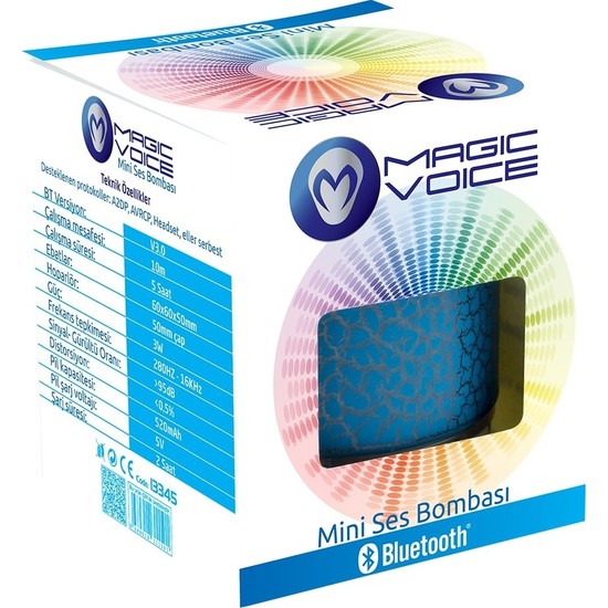 Magicvoice Musicbox Radyolu Mp3/ Mp4 Bluetooth Speaker Fiyatı