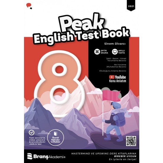 Branş Akademi 8. Sınıf Peak Englısh Test Book Ekitap İndir | PDF | ePub | Mobi