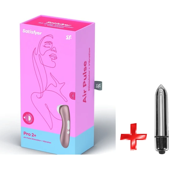 Satisfyer Pro 2 Plus Yeni Seri Klitoral Uyarım ve Titreşimli +Mini Titreşimli Vibratör