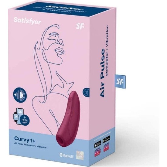 Satisfyer Curvy 1+ - Rose Red main image 1