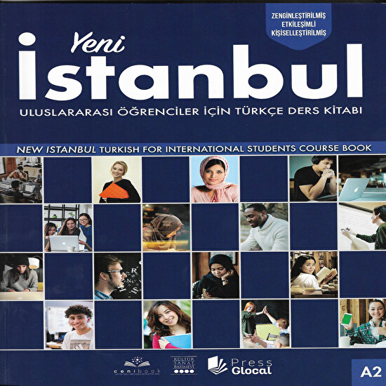 Yeni İstanbul Uluslarası Öğrenciler İçin Türkçe A2 Ders+Çalışma+Dijital Qr Kod