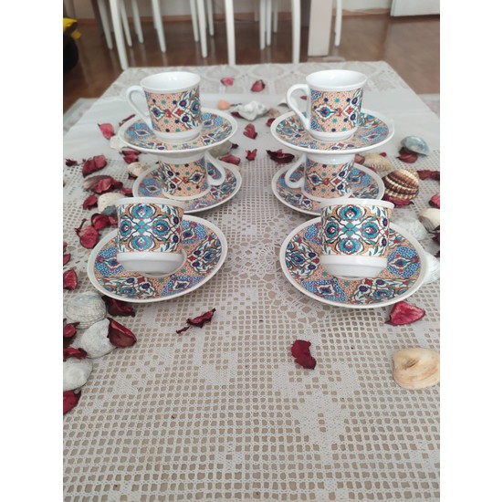 Kutahya Porselen Kahve Fincan Takimi 6 Kisilik 12 Parca Fiyati