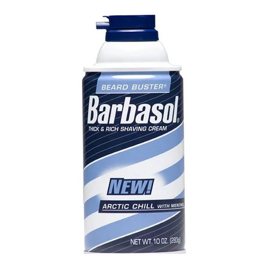 Barbasol Thick&Rich Shaving Cream Arctic Chill With Menthol Mentollü Traş Köpüğü 283 gr