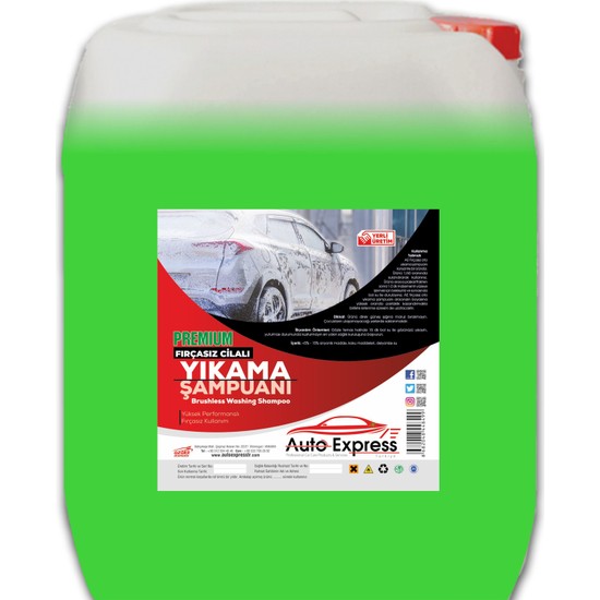 Auto Express Türkiye Cilalı Fırçasız Yıkama Şampuanı Premium Fiyatı