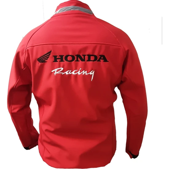 Anka Honda Softshell Ceket Mont Rüzgar ve Su Geçirmez Kırmızı
