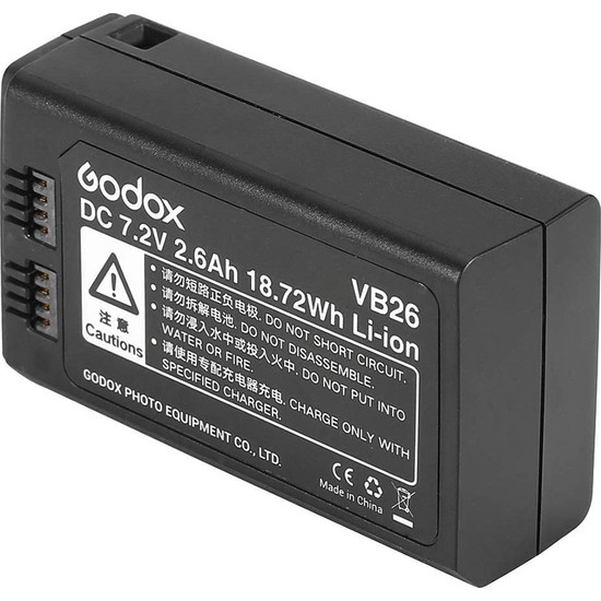 Godox VB26 Li-Ion Pil Dc 7.2 V 2600 Mah 18.72WH Godox (Yurt Fiyatı