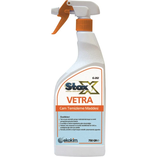 Stox Vetra G-202 Cam Temızleme Maddesı 750 gr