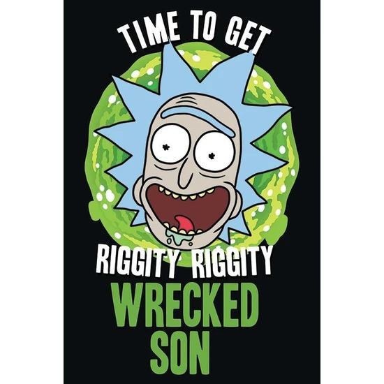 Maxi Poster Rick And Morty Wrecked Son