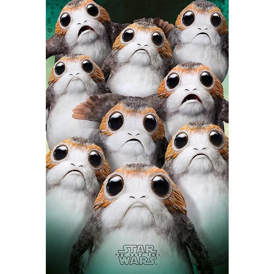 Maxi Poster Star Wars The Last Jedi Many Porgs