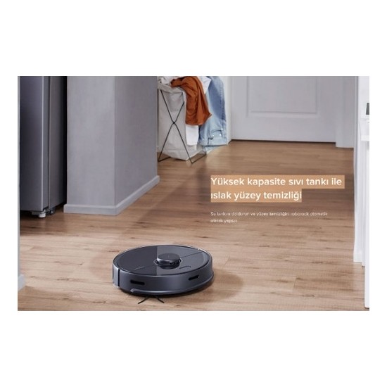 Roborock S5 Max Vacuum Cleaner Siyah Akıllı Robot Süpürge ve Fiyatı