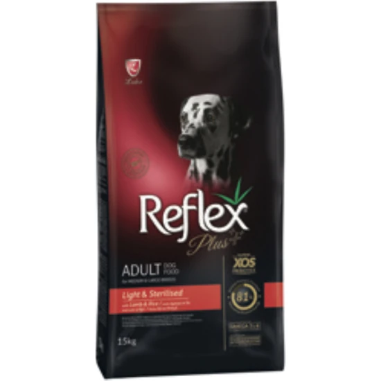 Reflex Plus Light Sterilised Kuzulu Köpek Maması 15 kg