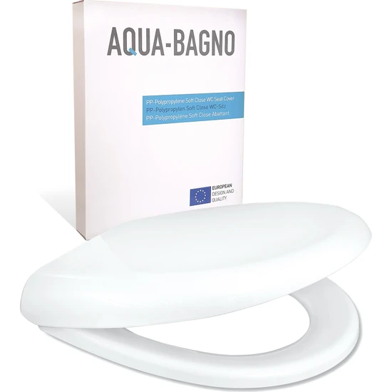 Aqua Bagno  Crown  Yavaş Kapanan Klozet Kapağı