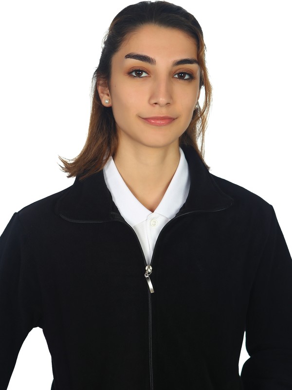 bayram tekstil unisex siyah kislik polar