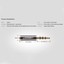 3.5mm Erkek to 2.5mm Dişi Jack Dönüştürücü 5