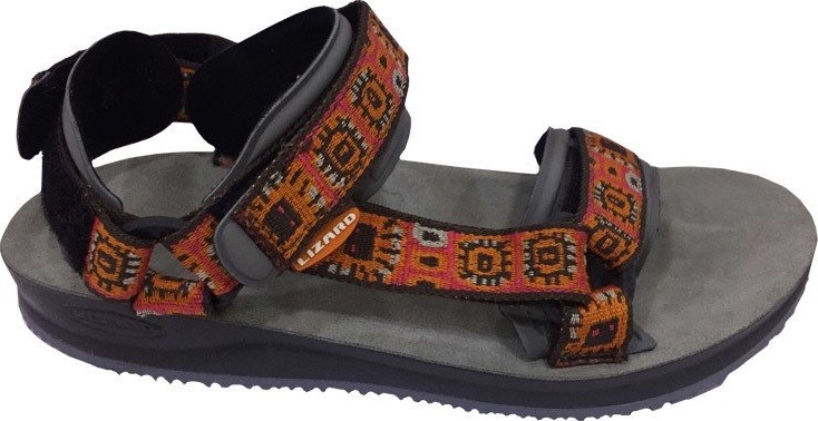 Square Lızard Raft Junıor Sponge Turuncu Cocuk Sandalet