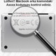 Kızılkaya Apple Macbook Air 2020 Model A2179 13 Inç Touch Id Sert Kapak Koruma Kılıf Hardcase Mat
