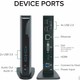 Plugable USB 3.0 Universal Laptop Dock - HDMI ve Dvı/vga/hdmı Gigabit Ethernet Ses 6 USB Port (Yurt Dışından)