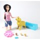 Esmer Barbie ve Köpeği Oyun Seti - KQ060-ESMER