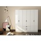 Rabi Mobilya Modern Style 6 Kapak 2 Çekmeceli Gardırop Rabi Mobilya Modern Style 6 Kapak 2 Çekmeceli Gardırop