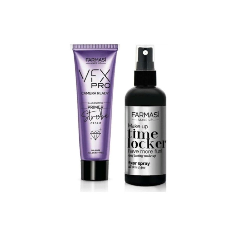Farmasi Makyaj Sabitleyici 115 ml + Vfx Pro Işıltılı Makyaj Bazı 25 ml 2 Li Paket