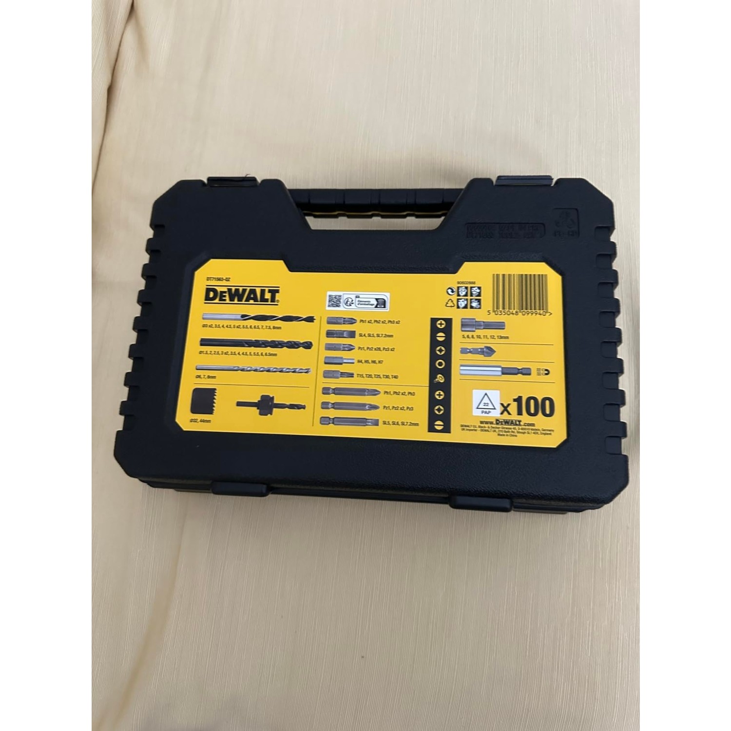 Dewalt DT71563-QZ 100 Parça Uç Seti Fiyatı - Taksit Seçenekleri