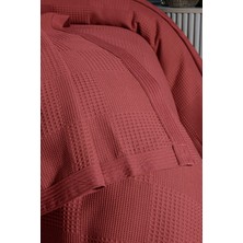 Mulberry Waflle Desenli Pike, Battaniye, %100 Pamuk, Kalın Iplik, Yumuşak, Çift Kişilik 220*240