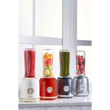 Karaca Retro Personal Kişisel Smoothie Blender Grey