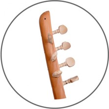 Pongee  Bağlama Saz Burgusu Akgürgen Ağacı (Takım)