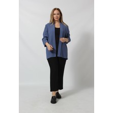 Moda Berray Büyük Beden Blazer Ceket