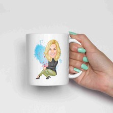 Hediye Moda Kadınlara Özel Karikatürlü Kupa Bardak