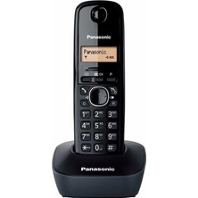 Panasonic Kx-Tg 1611 Dect Kablosuz Telsiz Telefon (Siyah)