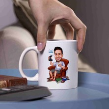 Hediye Moda Oyunculara Özel Karikatürlü Kupa Bardak