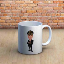 Hediye Moda Pilotlara Özel Karikatürlü Kupa Bardak